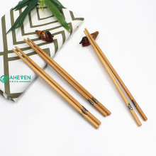 Baguettes réutilisables en bambou carbonatées écologiques MÊME d&#39;Anhui avec le logo fait sur commande fait sur commande imprimé